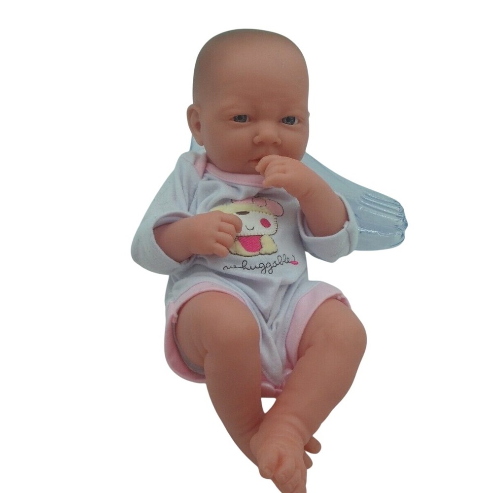 Berenguer Vinyl Baby Doll 22-07 Reborn Life Like Newborn Girl 13" Blue Eyes